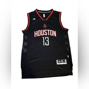 Houston Rockets James Harden Black Mens X-Large Adidas Basketball Jersey